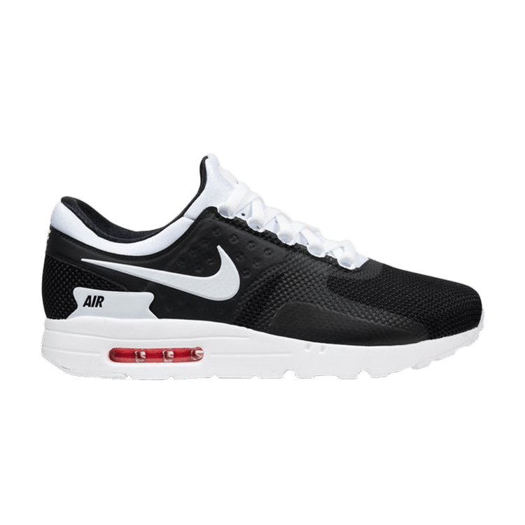 Nike Air Max Zero Essential — Black/White-White-Solar Red